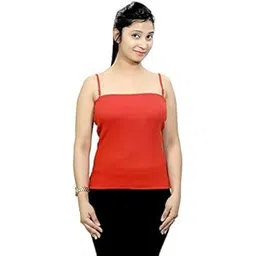 brachy Women's Cotton Lycra Adjustable Straps Spaghetti BCA_CPNA01-picture-53