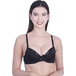 brachy Women's Poly Cotton Heavily Padded Wired Push-Up Bra-picture-54