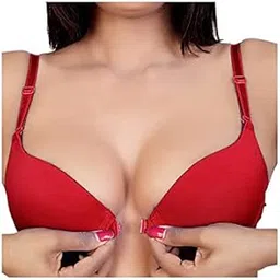 brachy Women's Poly Cotton Padded Wired Push-Up Bra-picture-20