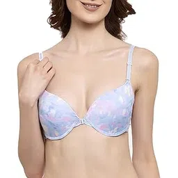 brachy Women's Polycotton Padded Wired T-shirt Seamless Push-up Bra-picture-21