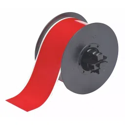 BRADY Continuous Label Roll 2-1/4 inch Width Vinyl Red, 6UMP6 (Roll of 100 Feet)-picture-44