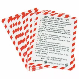 BRADY Lockout Safety Wallet Cards, 3WPU4-picture-48