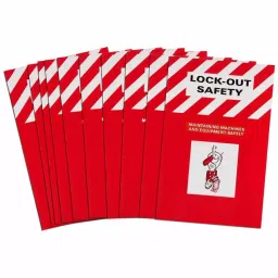 BRADY Lockout Training Booklet for 10 Users Supported English Language, 5T827-picture-17