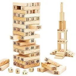 braintastic 48 Wooden blocks with Numbers-picture-19
