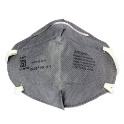 BRALA Non Woven Grey Nose Face Mask Pharmaceutical Polluation with Melt Blown Fabric Layer (Pack of 120 Pair) image 1