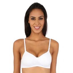 Bralux Lightly Padded All day Comfort Seamless Cotton Transparent Back T-shirt Bra-picture-27