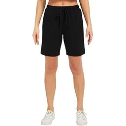 brand flex Girls/Women's Cotton Shorts Regular Plain Pack of 2 Free Size 26-32 inch Waist-picture-19