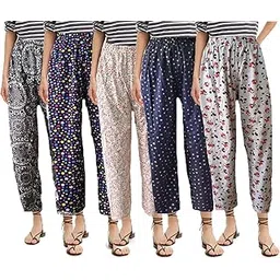brand flex Women's Full Night Pant, Sleepwear Pant Prints May Vary (Assorted Night Pant)-picture-27