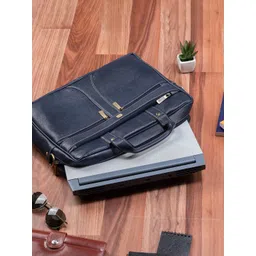 BRAND LEATHER Men Genuine Leather Laptop Bag with Two Handles-picture-25