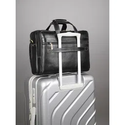 BRAND LEATHER Men Leather Laptop Bag image 2