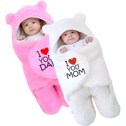 brandonn Embroidered Crib Hooded Baby Blanket for AC Room-picture-33