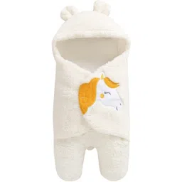 brandonn New Born Hooded Supersoft Swaddle Wrapper Cum Sleeping Bag For babies Sleeping Bag-picture-18