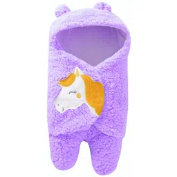 brandonn New Born Hooded Supersoft Swaddle Wrapper Cum Sleeping Bag For babies Sleeping Bag-picture-14
