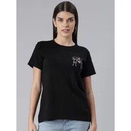 BRATMA Women Graphic Printed T-shirt-picture-13