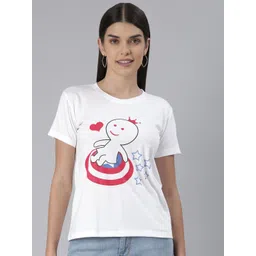 BRATMA Women Graphic Printed T-shirt-picture-14