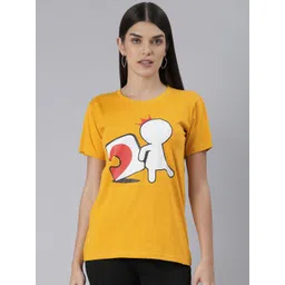 BRATMA Women Graphic Printed T-shirt-picture-26