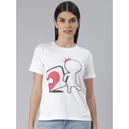 BRATMA Women Graphic Printed T-shirt-picture-30