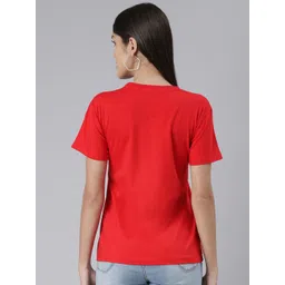 BRATMA Women Graphic Printed T-shirt image 4