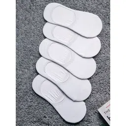 Brauch Men Pack Of 5 Cotton Shoe Liner Socks-picture-20