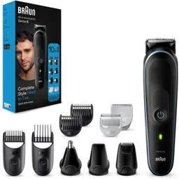 Braun MKG5445, All-in-One Trimmer for Men, 10-in-1, Body Trimmer 100 min Runtime 0 Length Settings-picture-24
