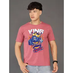 BRAWNY BATTLER Men Printed T-shirt-picture-30