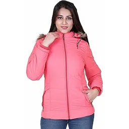 brazo Latest Quilted Full Sleeve Puffer Winter Jacket for Women and Winter Jacket for Girl. Sweater Jacket/Fur Jacket/Water Resistant Jacket for Woman with Hood for keep you warm.-picture-54
