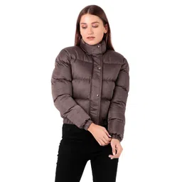 Brazo Women Lightweight Crop Puffer Jacket-image-24