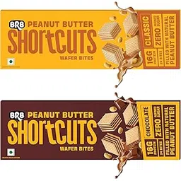 BRB Shortcuts - Peanut Butter Wafer Bites - Classic & Chocolate Combo-picture-26