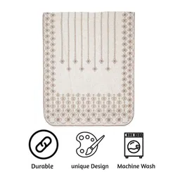 BREVARD Off White Embroidered Other Sofa Cover image 2