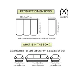 BREVARD Off White Other Sofa Cover-picture-16