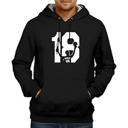 brief chickade Men Cotton Casual,Stylish Latest Wedding Viratkholi Full Sleeve Regular Round Neck Hoodie Color Black and Size (S)-picture-12