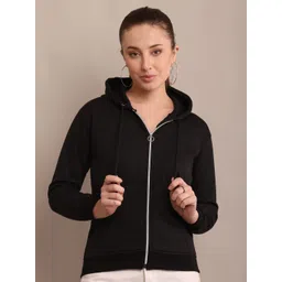 bright nex Women Solid Fleece Jacket-picture-18