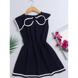 BRIGHT STARS KIDSWEAR Bow Applique Casual Dress-picture-30