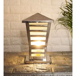 brightdaisy Chrome Stainless Steel Gate Light-picture-31