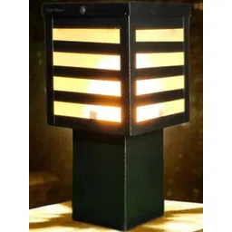 BrightLyt Black 2 Pieces Waterproof Gate Lights for Home-picture-40