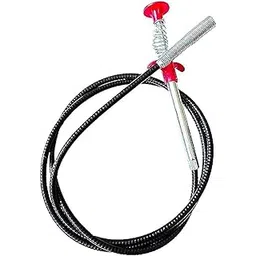 BRIGHTZONE Drain Pipe Cleaning Spring Stick - Hair Catching Claw Wire, Sink Tub Dredge Remover, Sewer Basin Cleaner Tool (160 cm)-picture-23
