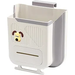 Brijvila Kitchen Hanging Trash Bin for Cabinet Doors & Drawers Collapsible Foldable Garbage Hanging Trash Can for Kitchen Cabinet Bathroom Home & RV Use-picture-14