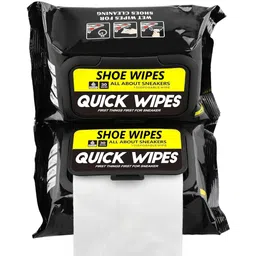 BRILLIX Shoe Cleaner Wipes of 30 Pcs X 2 Packet, Shoe Wipes Quickly Remove Dirt & Stains Cleaner-picture-11