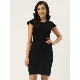 BRINNS Black Midi Shift Dress-picture-14