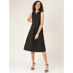BRINNS Black Midi Skater Dress-picture-31