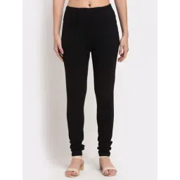 BRINNS Black Regular Fit Mid Rise Leggings-picture-15