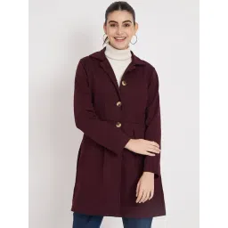 BRINNS Burgundy Fleece Coat-picture-45