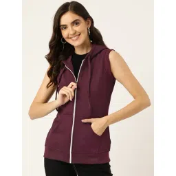 BRINNS Burgundy Hooded Jacket-picture-41