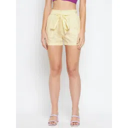 BRINNS Cream Cotton Shorts-picture-37