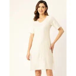 BRINNS Embellished Embroidered Sequinned A-Line Dress-picture-48