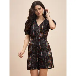 BRINNS Ink Black Printed Playsuit-picture-19