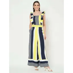 Brinns Multicolor Regular Fit Striped Jumpsuit-picture-31