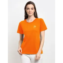 BRINNS Orange Embellished T-Shirt-picture-15