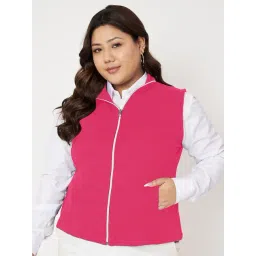 BRINNS Pink Solid Casual Jacket-picture-19