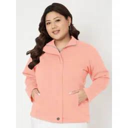 BRINNS Pink Solid Pullover Sweatshirt-picture-22